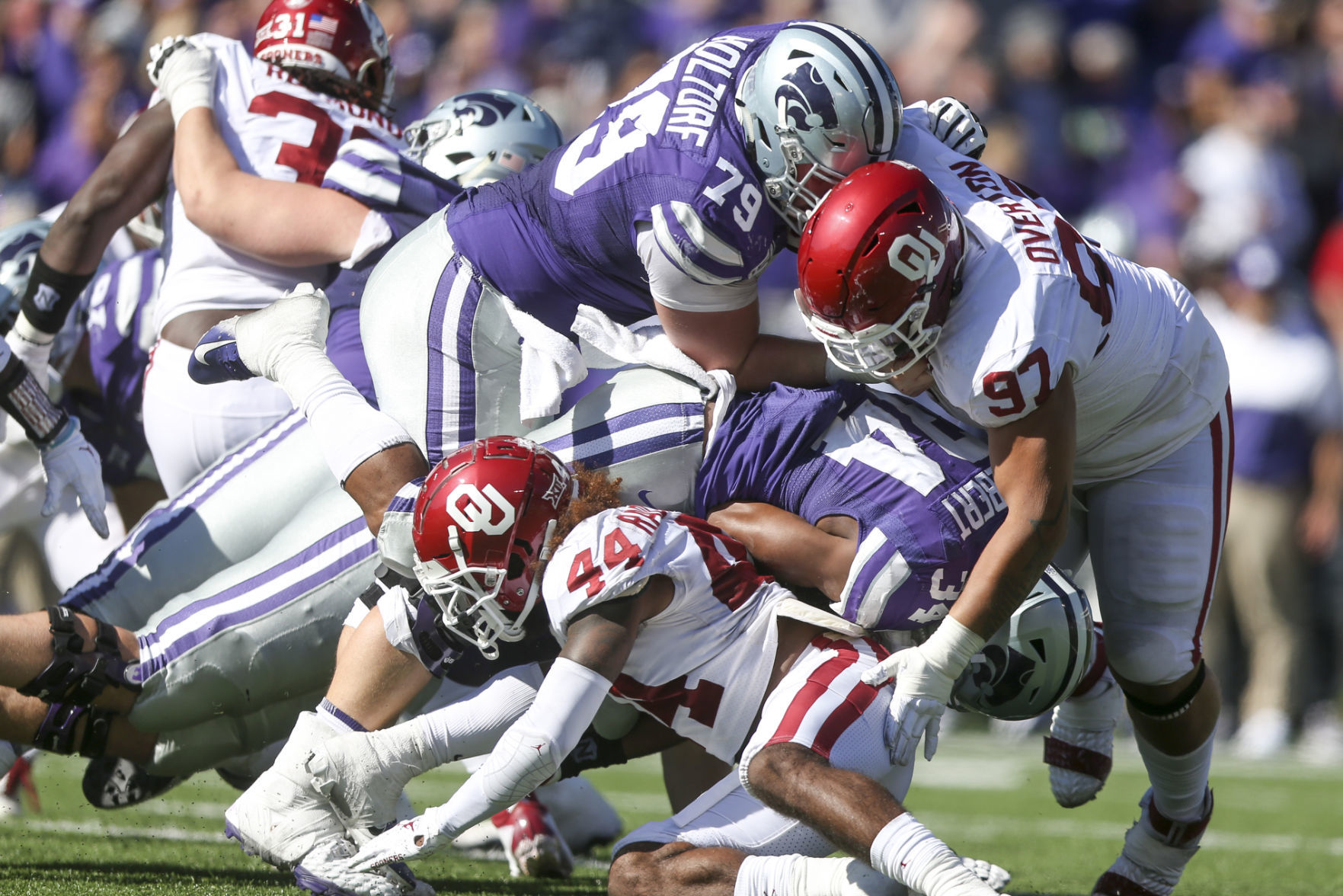 Oklahoma Sooners vs Kansas State Wildcats